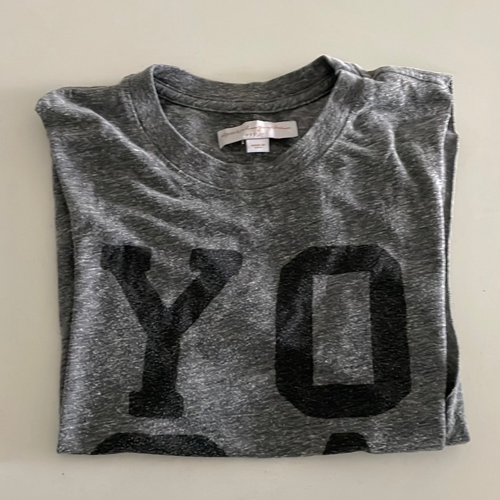 Spiritual gangster grey yoga crop tank
